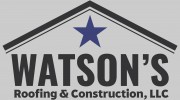 Watson's Roofing & Construction