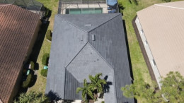 Concrete tile roof replacement 